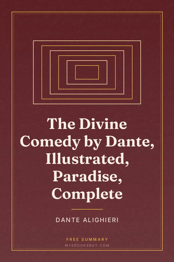 Cover of The Divine Comedy by Dante, Illustrated, Paradise, Complete