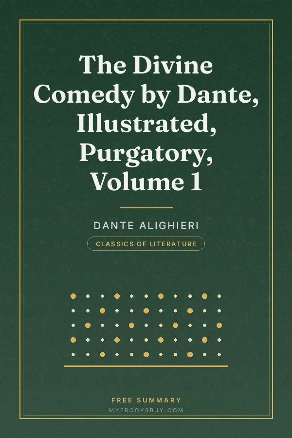 Cover of The Divine Comedy by Dante, Illustrated, Purgatory, Volume 1