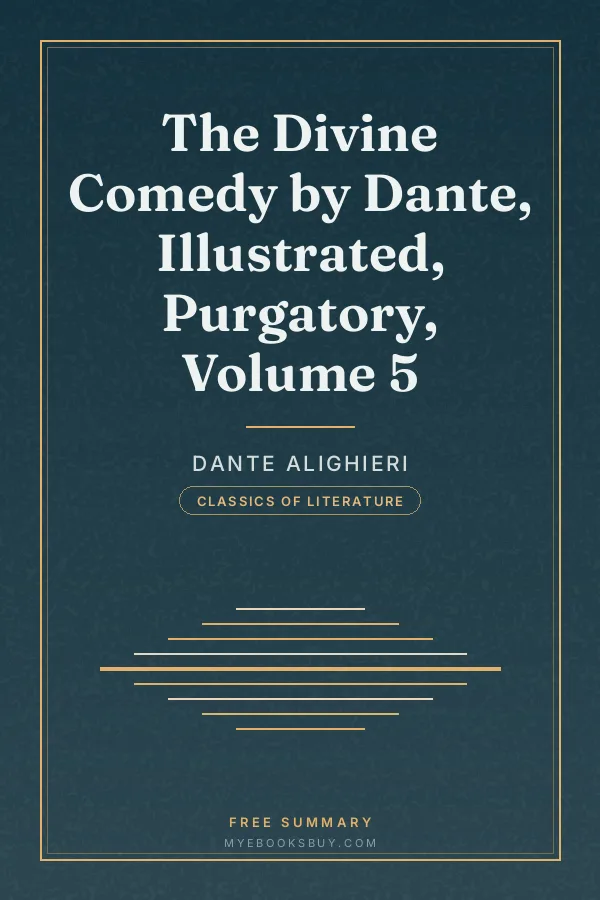 Cover of The Divine Comedy by Dante, Illustrated, Purgatory, Volume 5