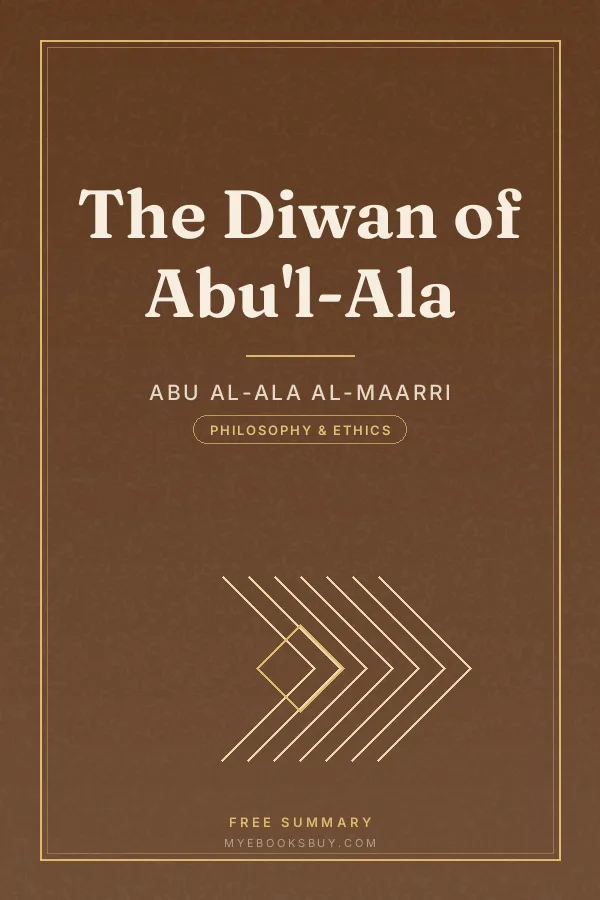 Cover of The Diwan of Abu'l-Ala