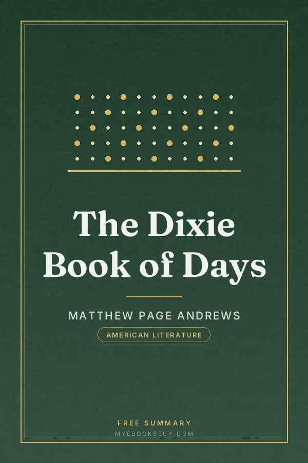 Cover of The Dixie Book of Days