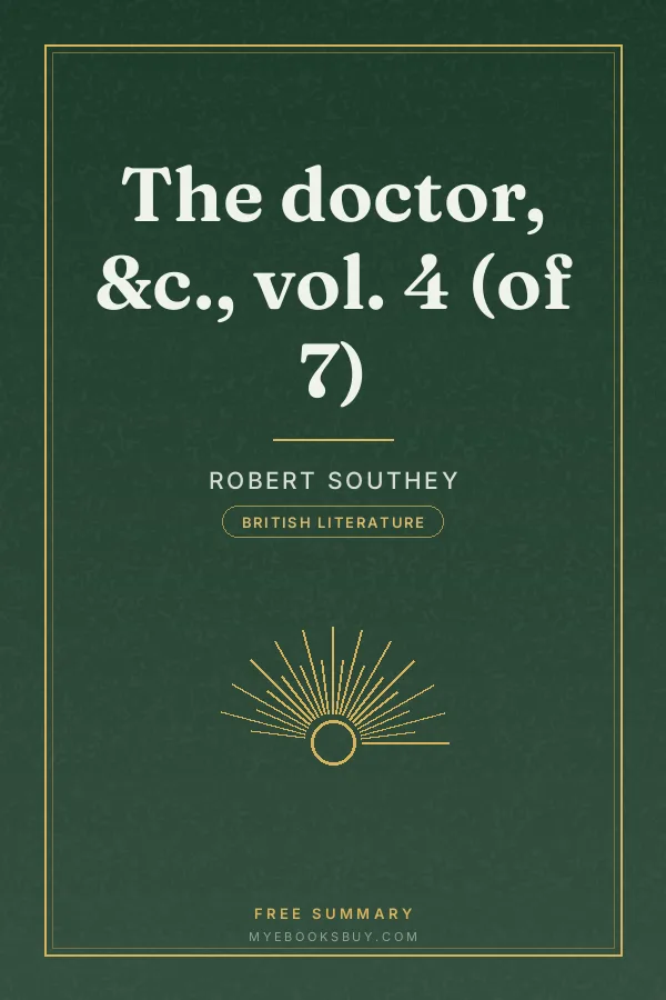Cover of The doctor, &c., vol. 4 (of 7)