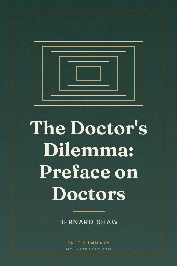 Cover of The Doctor's Dilemma: Preface on Doctors