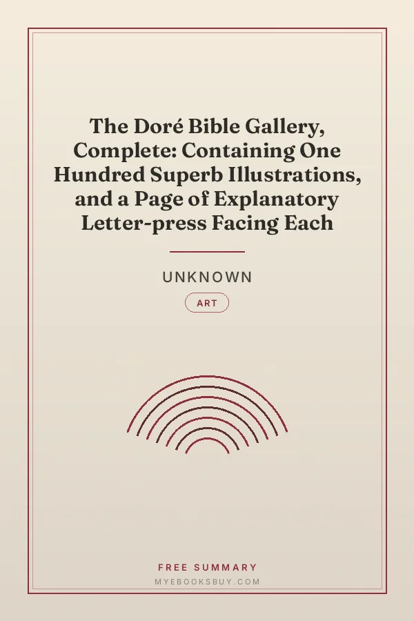 Cover of The Doré Bible Gallery, Complete: Containing One Hundred Superb Illustrations, and a Page of Explanatory Letter-press Facing Each
