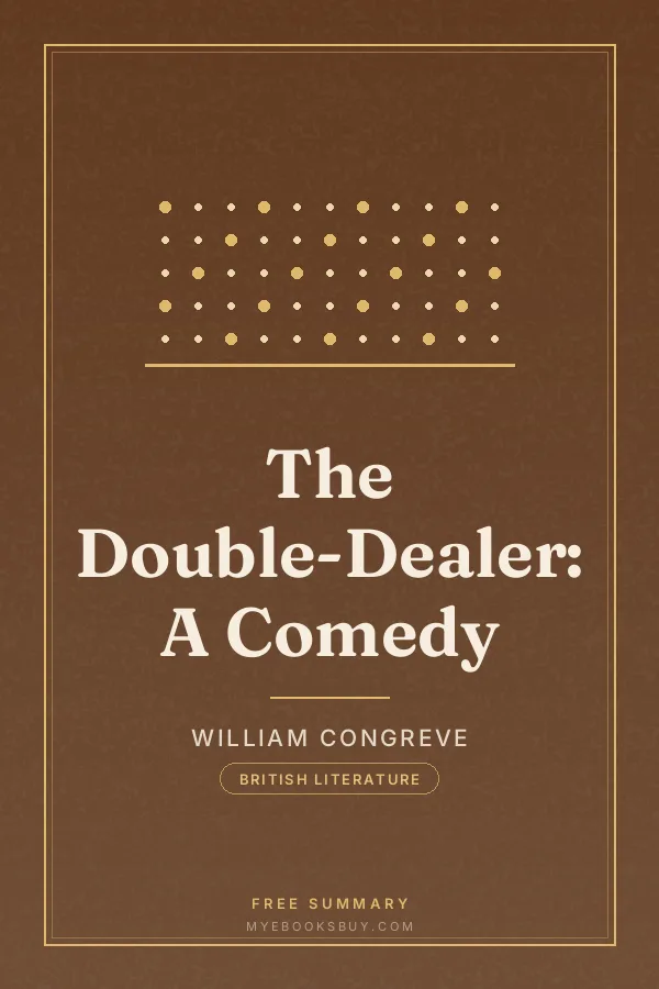 Cover of The Double-Dealer: A Comedy
