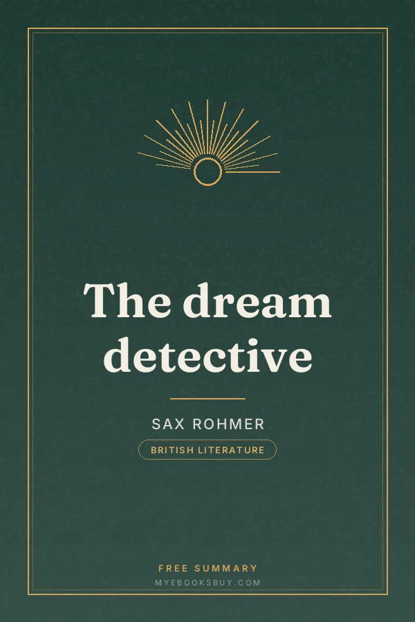 Cover of The dream detective