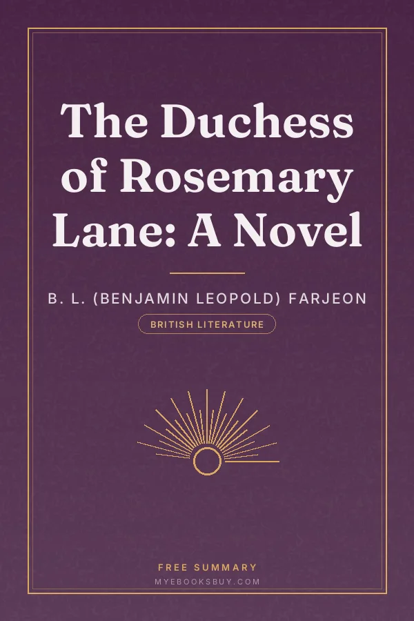 Cover of The Duchess of Rosemary Lane: A Novel