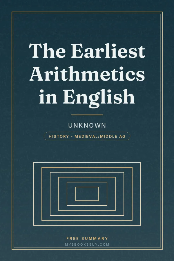 Cover of The Earliest Arithmetics in English