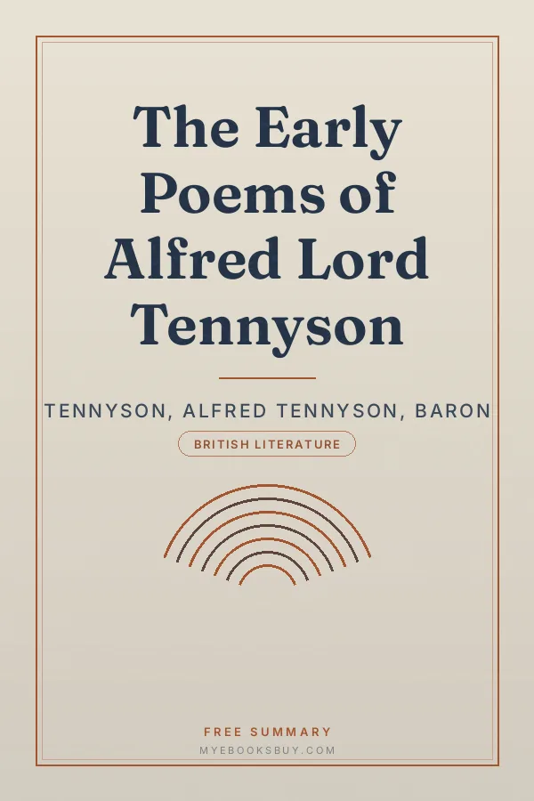 Cover of The Early Poems of Alfred Lord Tennyson
