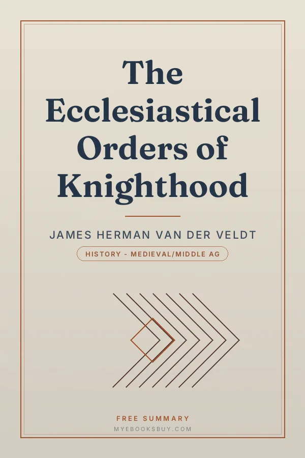 Cover of The Ecclesiastical Orders of Knighthood