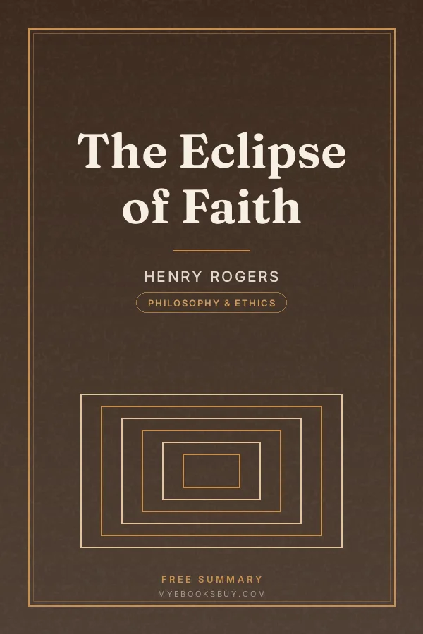 Cover of The Eclipse of Faith