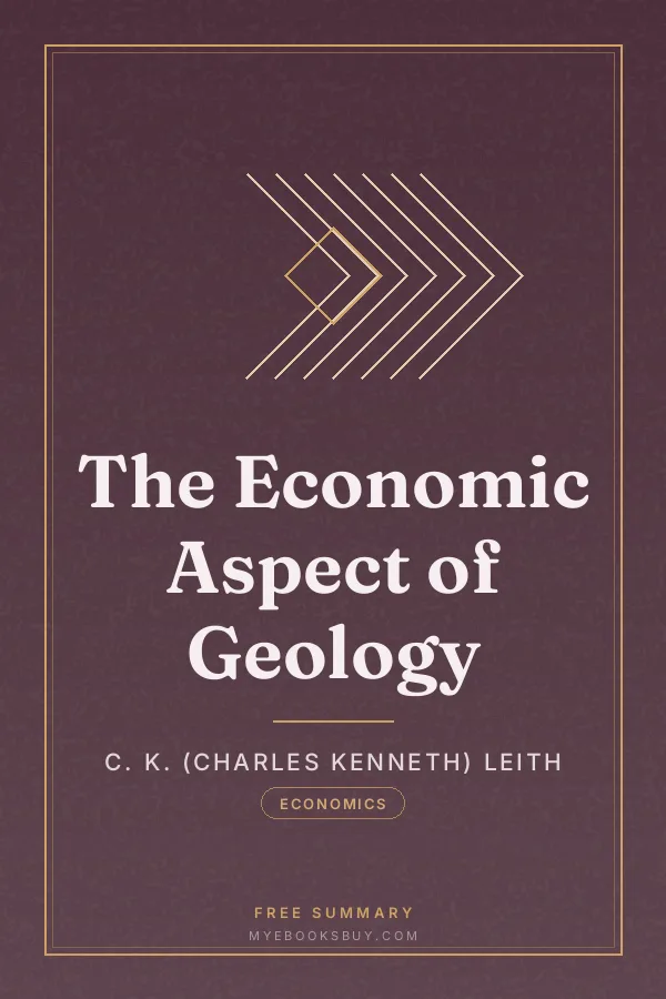Cover of The Economic Aspect of Geology