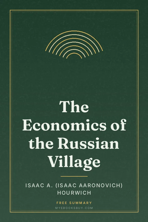 Cover of The Economics of the Russian Village