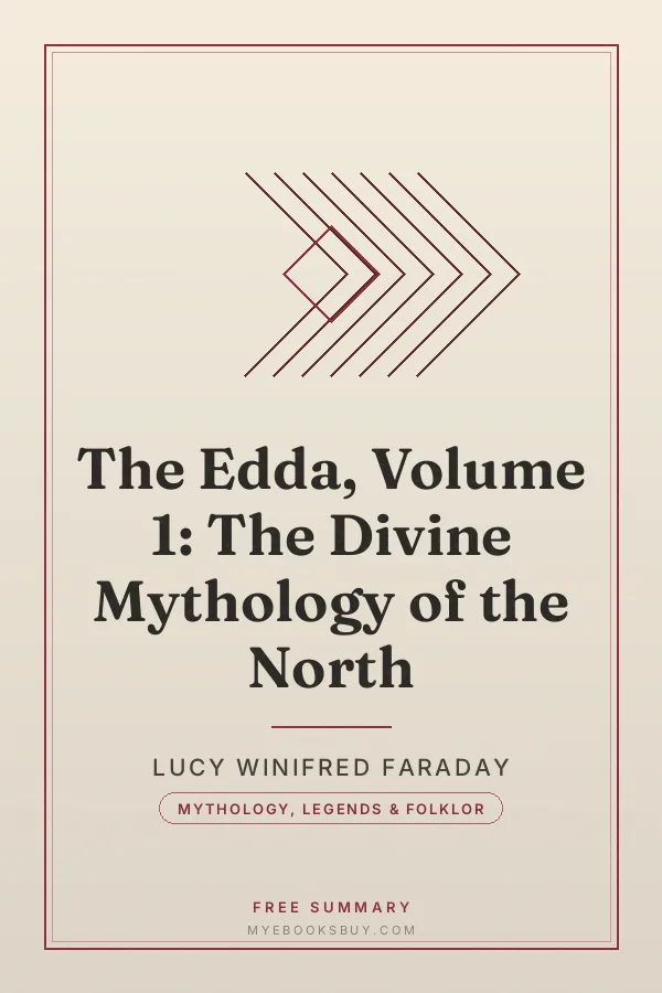 Cover of The Edda, Volume 1: The Divine Mythology of the North
