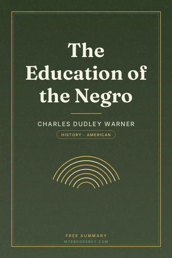 Cover of The Education of the Negro