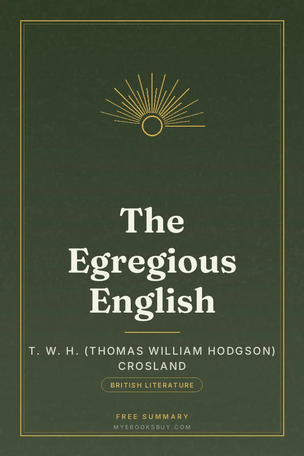 Cover of The Egregious English