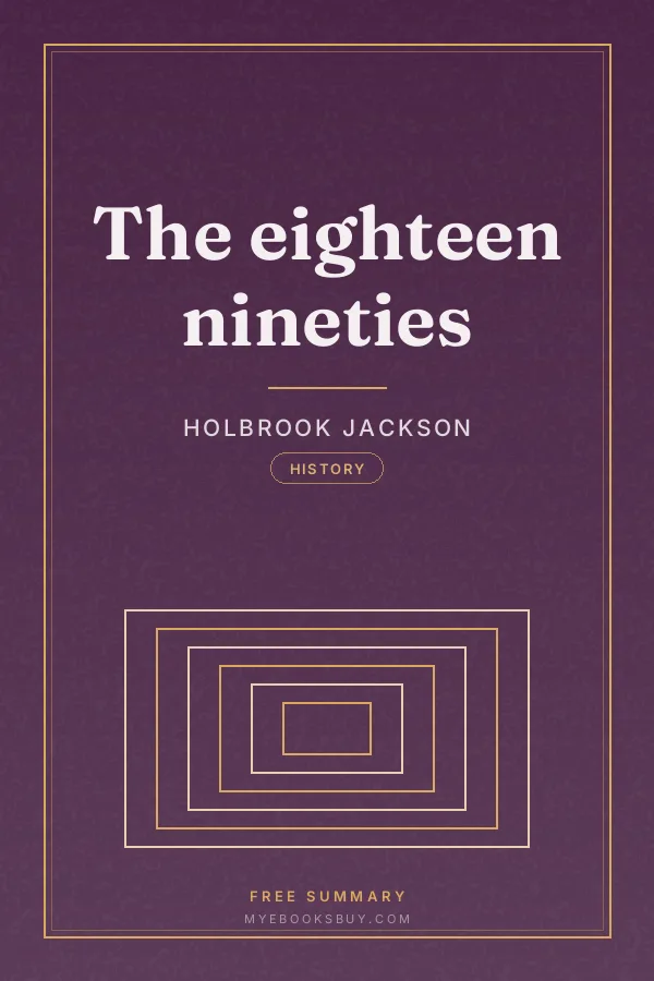 Cover of The eighteen nineties