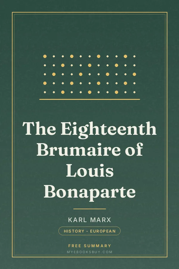 Cover of The Eighteenth Brumaire of Louis Bonaparte