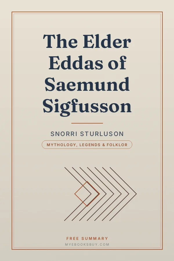 Cover of The Elder Eddas of Saemund Sigfusson