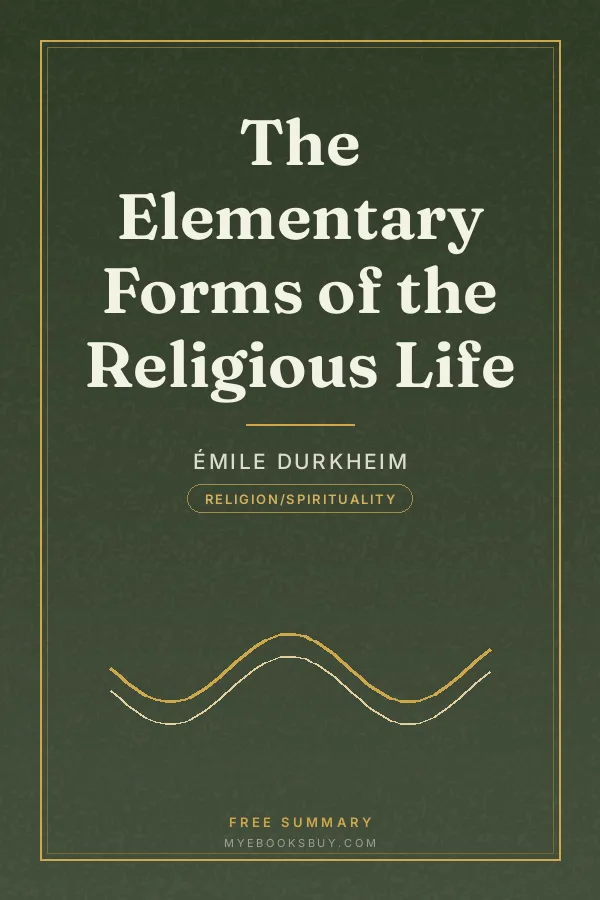 Cover of The Elementary Forms of the Religious Life