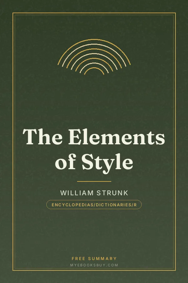 Cover of The Elements of Style