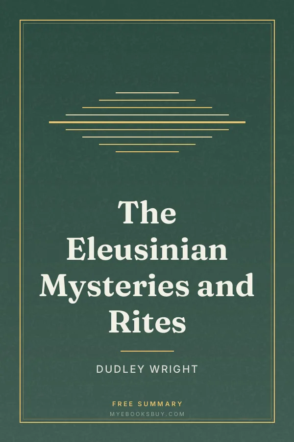 Cover of The Eleusinian Mysteries and Rites