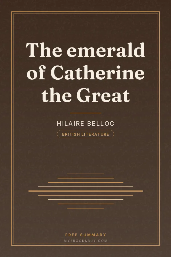 Cover of The emerald of Catherine the Great