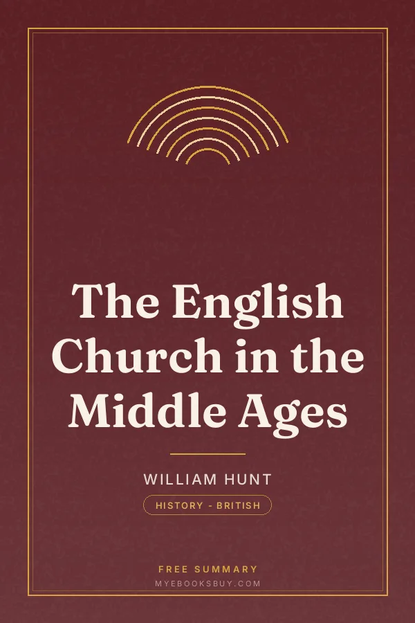Cover of The English Church in the Middle Ages