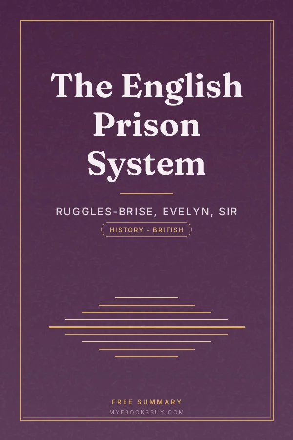Cover of The English Prison System