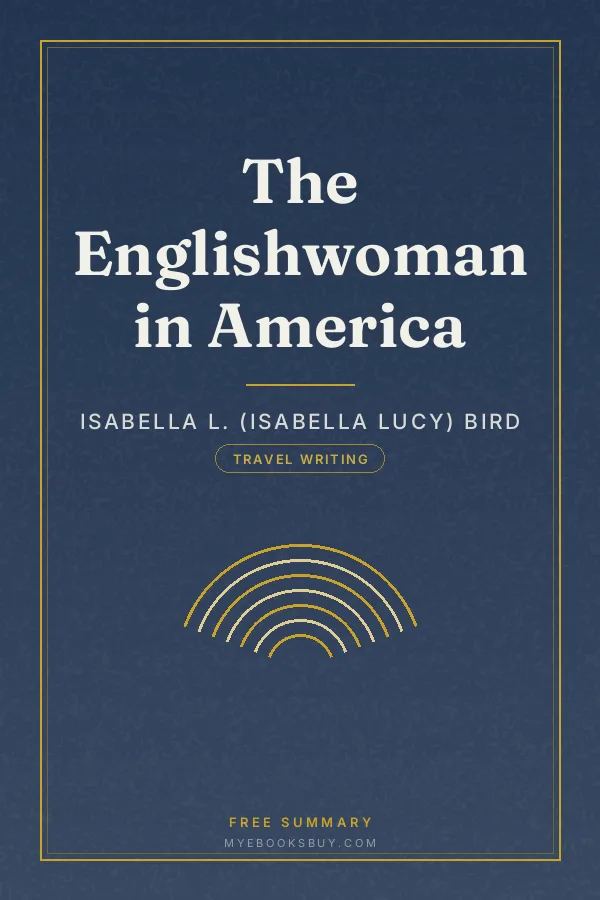 Cover of The Englishwoman in America