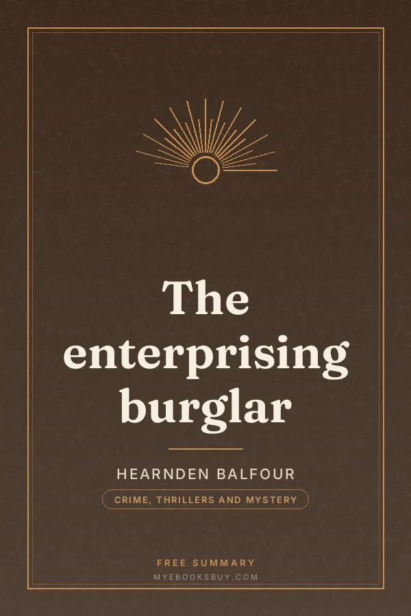 Cover of The enterprising burglar