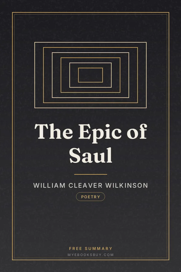 Cover of The Epic of Saul
