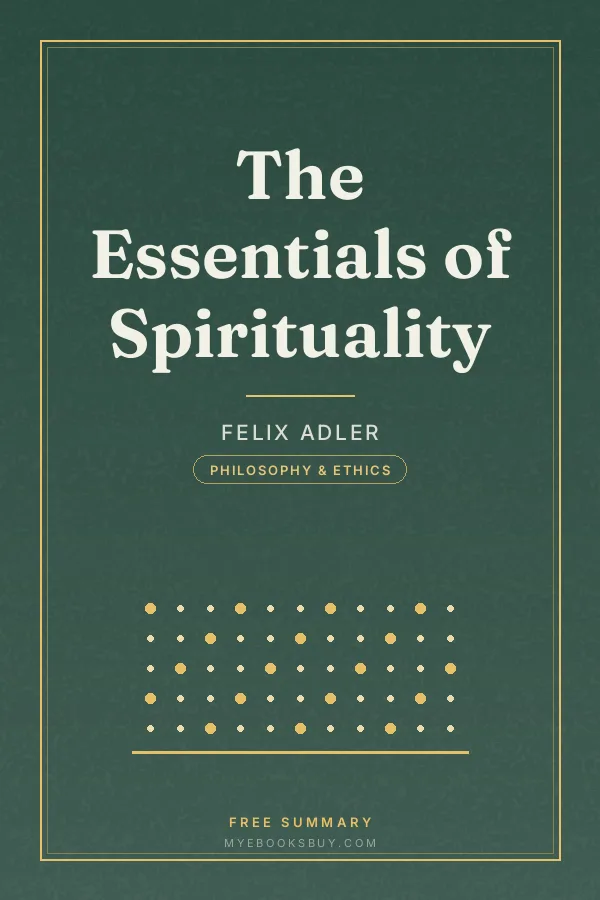Cover of The Essentials of Spirituality