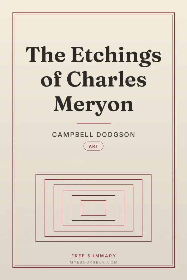 Cover of The Etchings of Charles Meryon