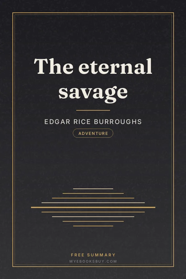 Cover of The eternal savage