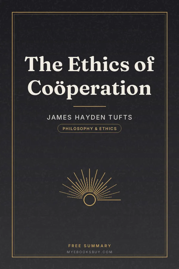 Cover of The Ethics of Coöperation
