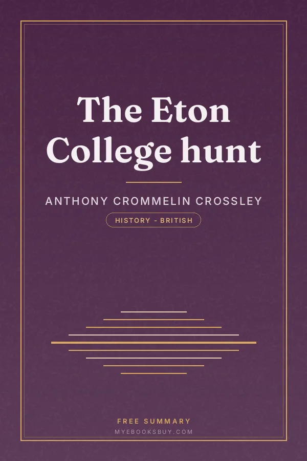 Cover of The Eton College hunt