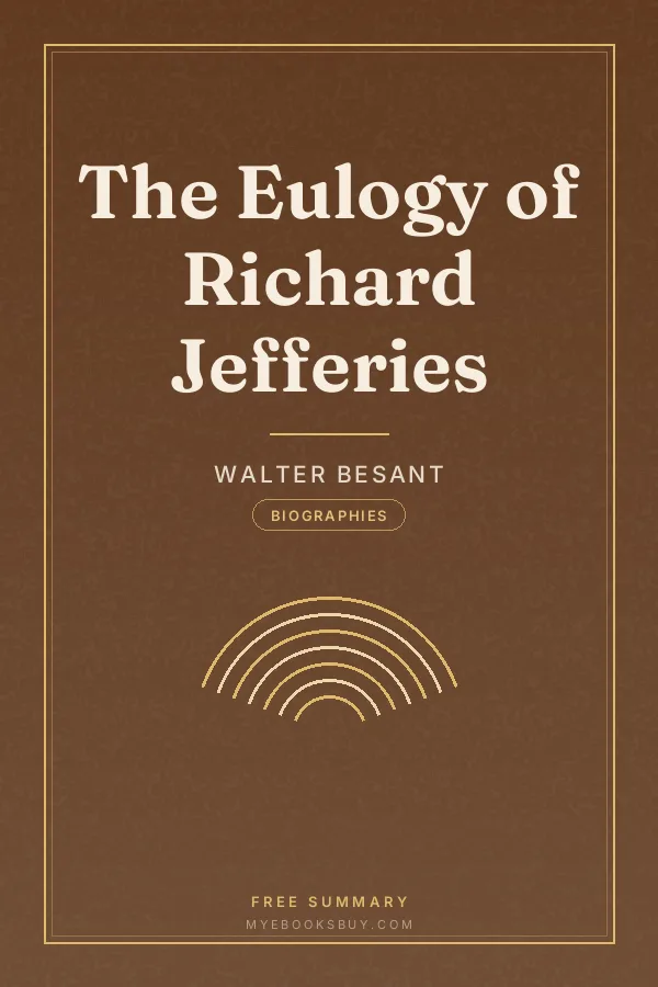 Cover of The Eulogy of Richard Jefferies