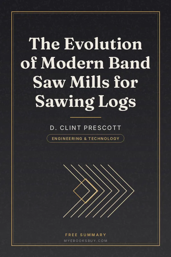 Cover of The Evolution of Modern Band Saw Mills for Sawing Logs