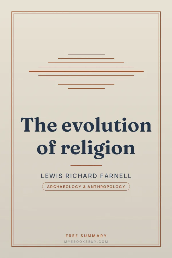 Cover of The evolution of religion