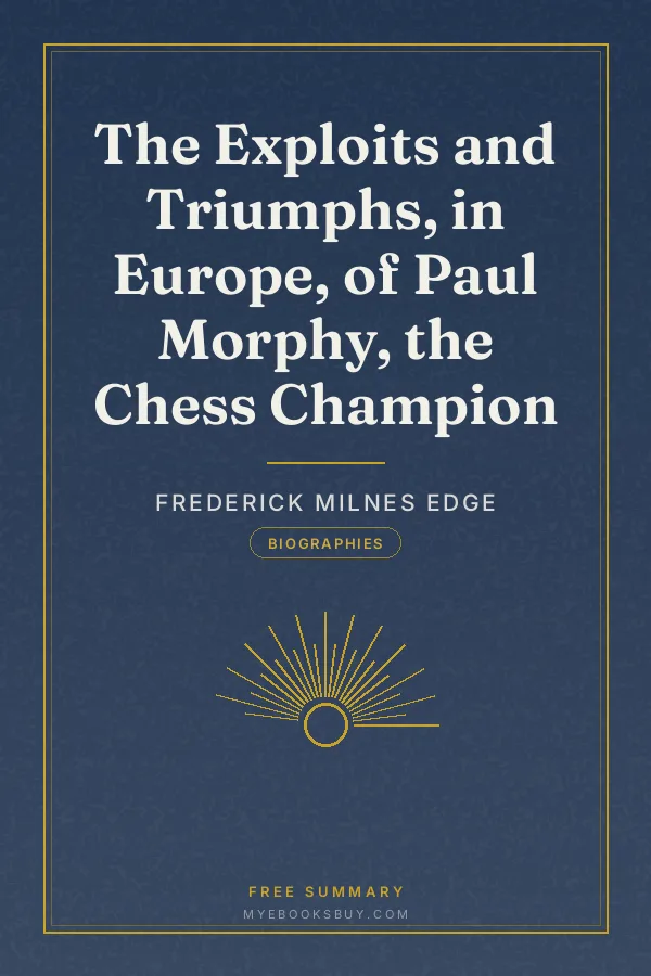 Cover of The Exploits and Triumphs, in Europe, of Paul Morphy, the Chess Champion