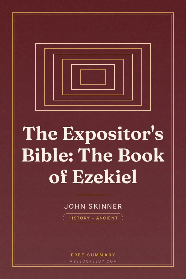 Cover of The Expositor's Bible: The Book of Ezekiel