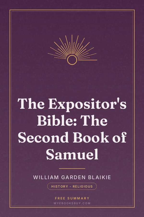 Cover of The Expositor's Bible: The Second Book of Samuel