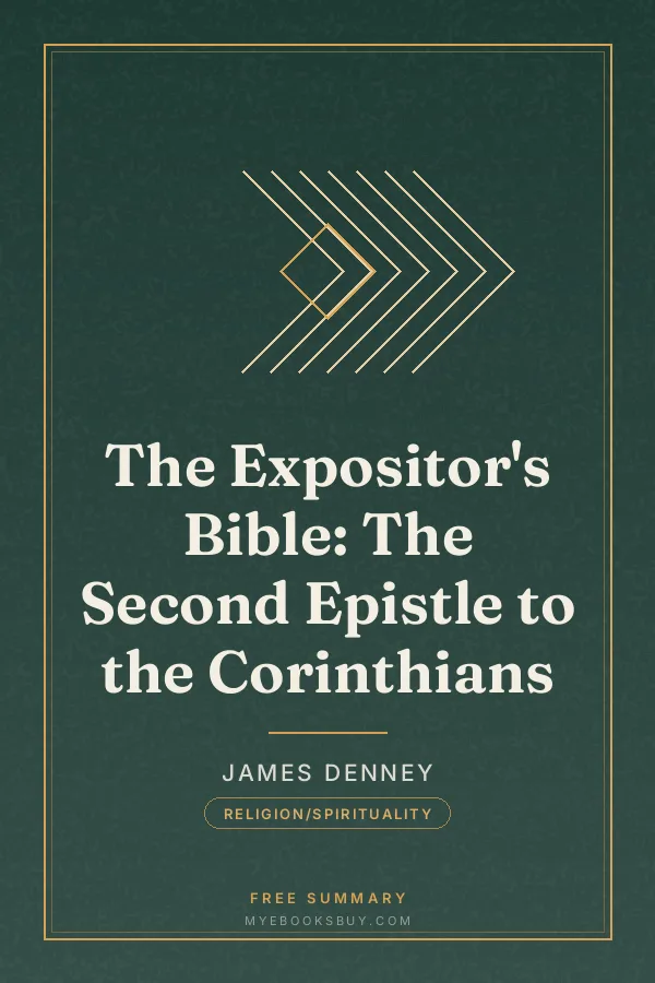 Cover of The Expositor's Bible: The Second Epistle to the Corinthians