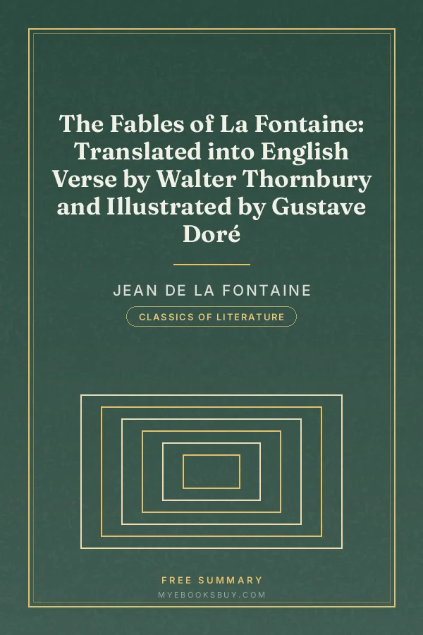 Cover of The Fables of La Fontaine: Translated into English Verse by Walter Thornbury and Illustrated by Gustave Doré
