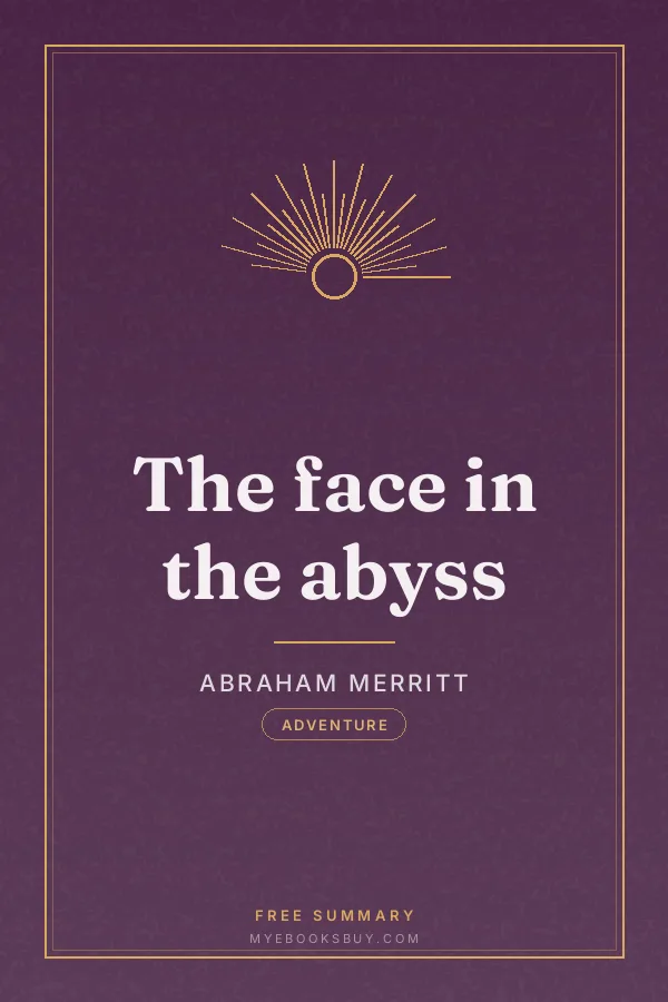 Cover of The face in the abyss