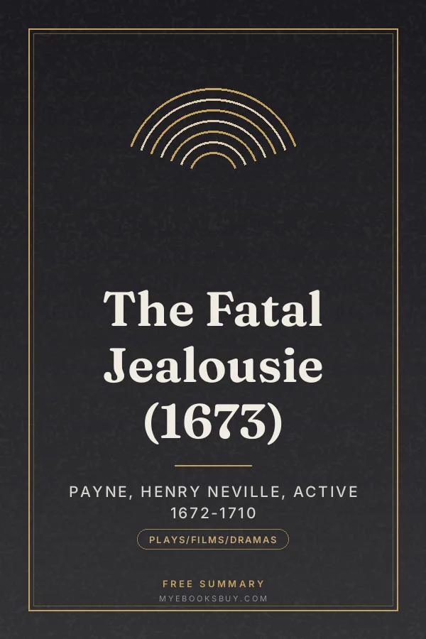 Cover of The Fatal Jealousie (1673)