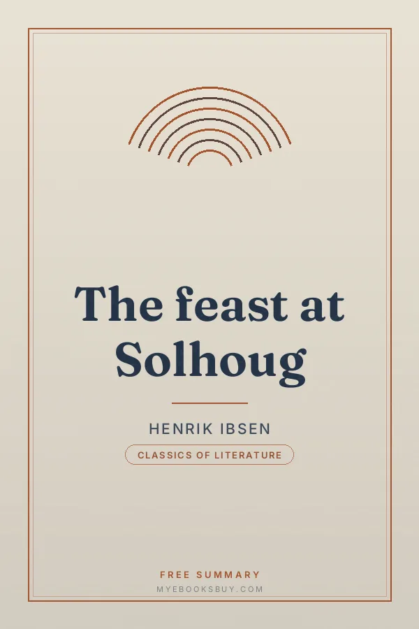 Cover of The feast at Solhoug