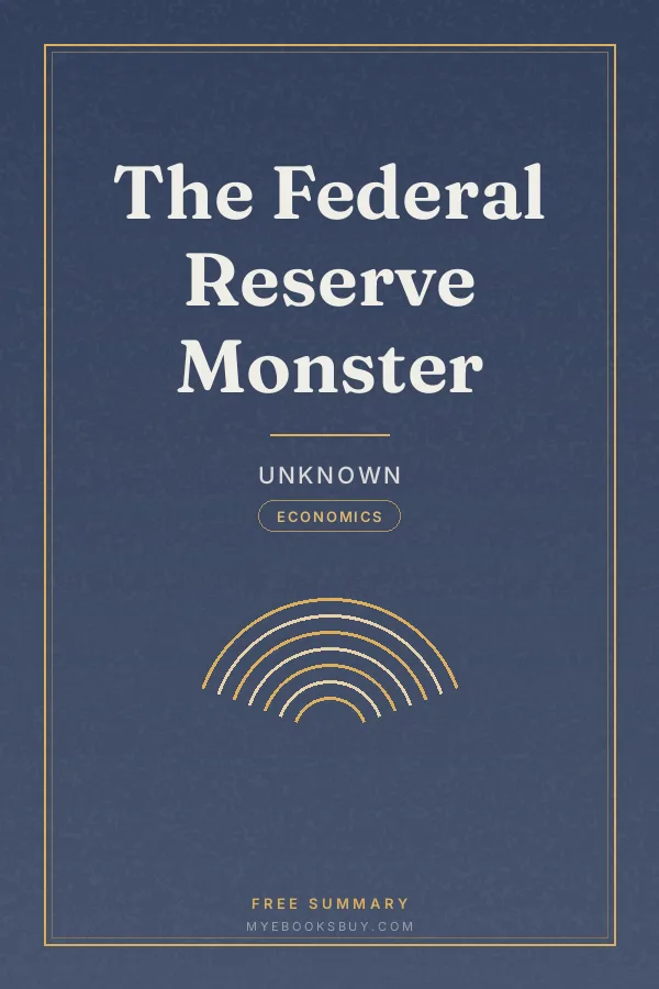 Cover of The Federal Reserve Monster