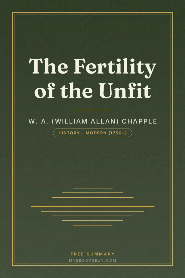 Cover of The Fertility of the Unfit